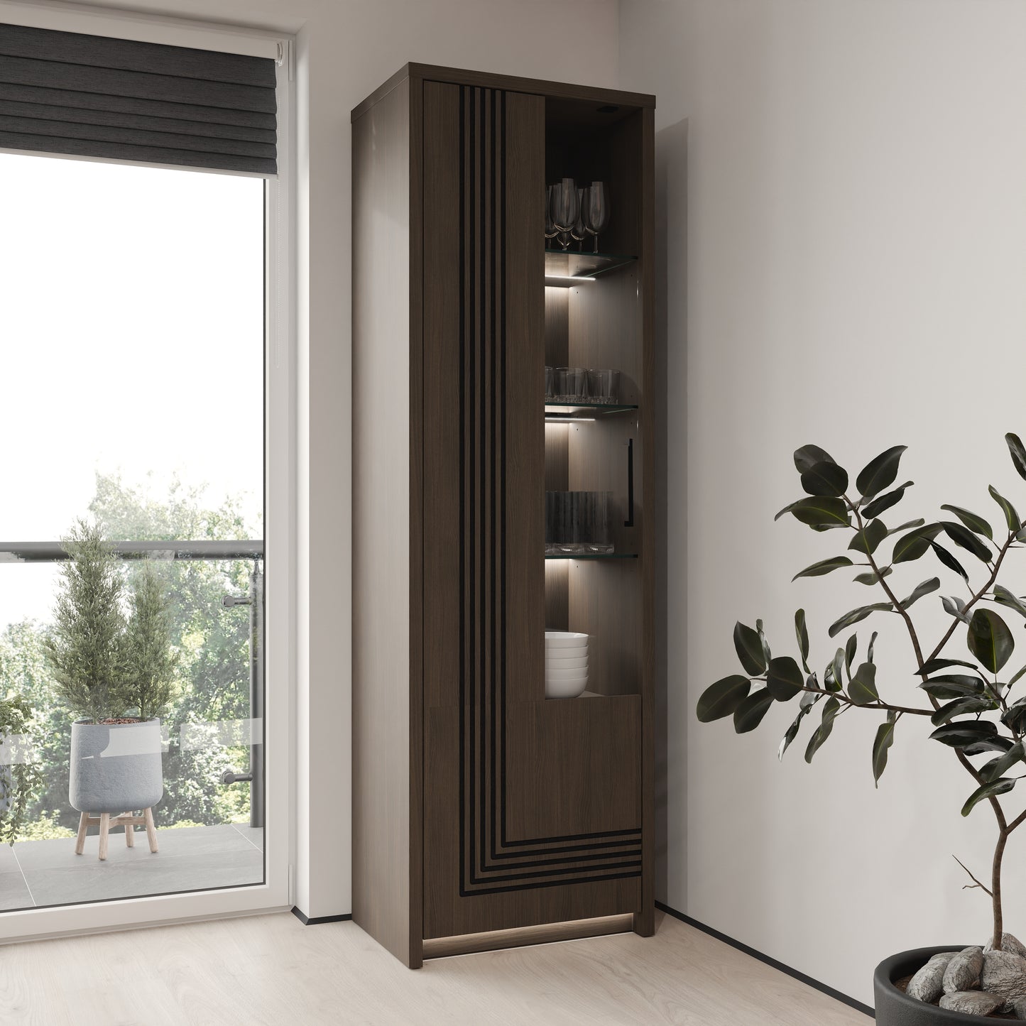 Vitrina 1 Usa Euforica, 61.8 Cm