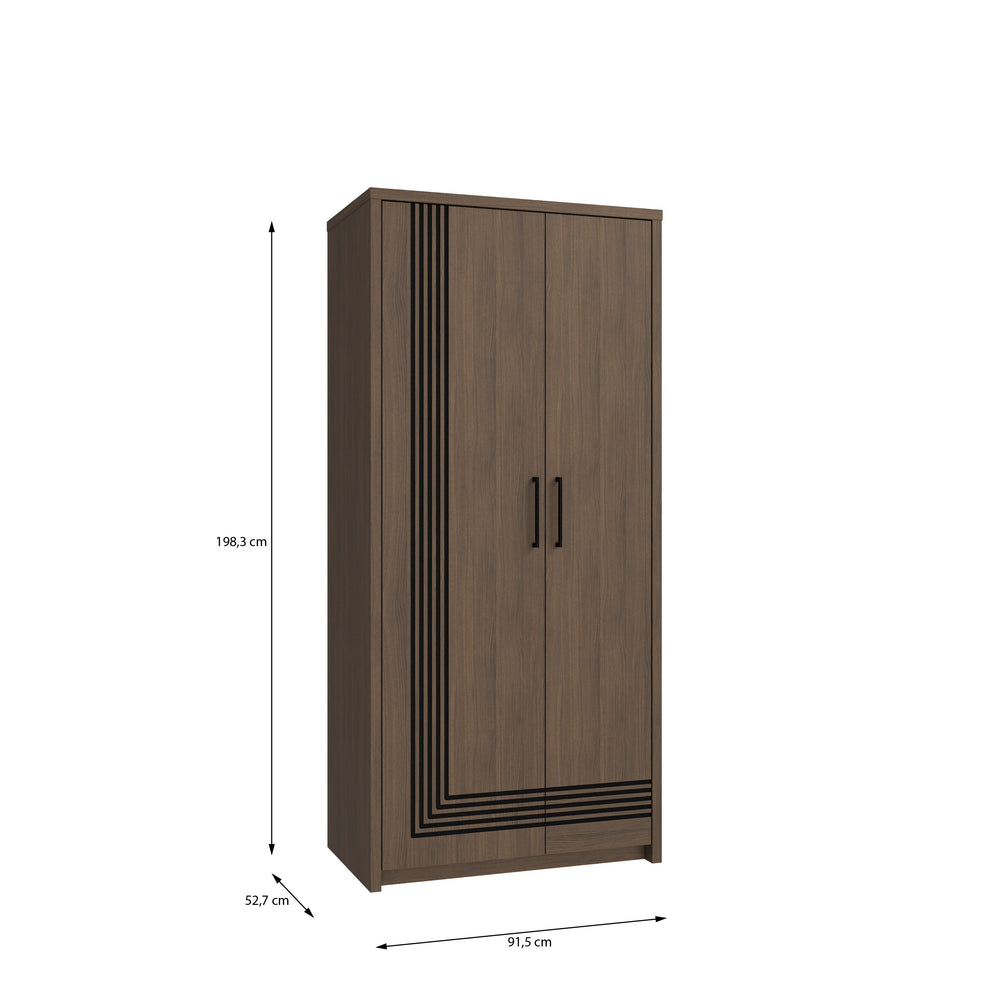 Dulap 2 Usi Euforica,  91.5 Cm