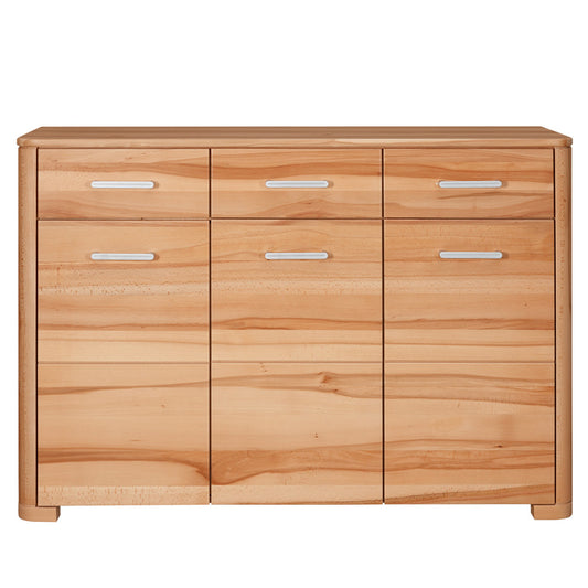 Bufet Cu 3 Usi Si 3 Sertare Atrio Fag Natur , 130 Cm