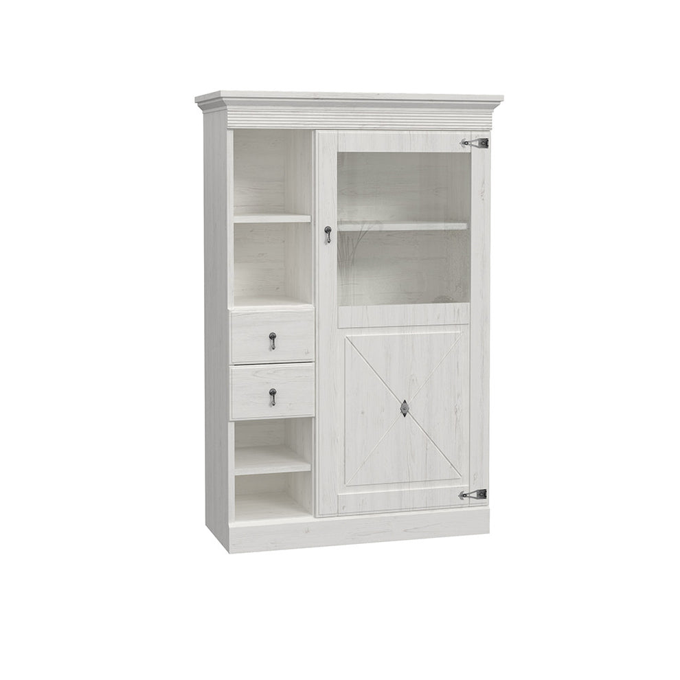 Comoda Bar Encanto, Pin Alb, 102 Cm