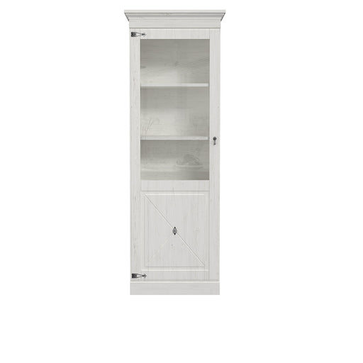 Vitrina Cu 1 Usa Encanto, Pin Alb, 72 Cm