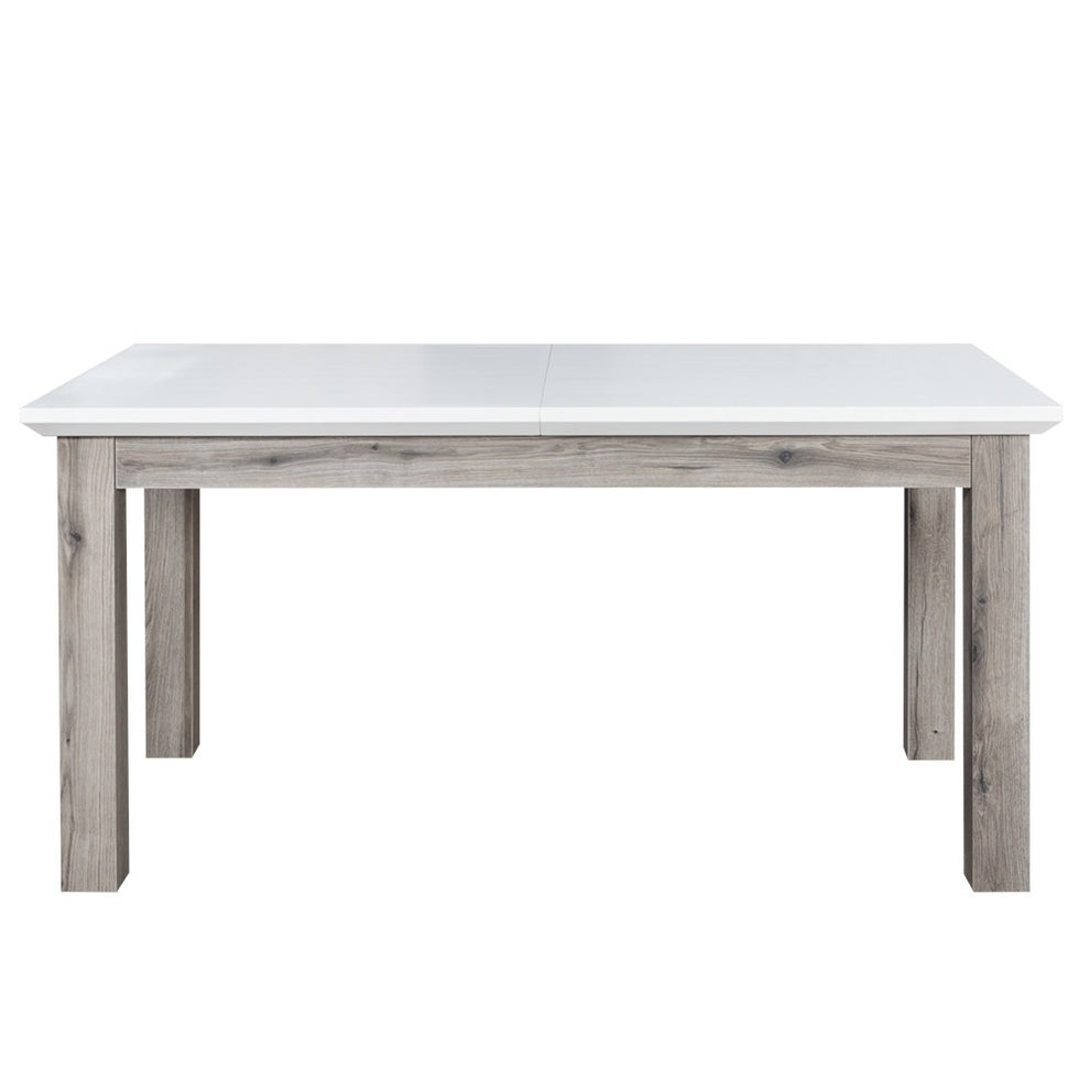 Set Masa Extensibila Fiona Cu 6 Scaune, Alb, 160/210  x 78 x 90 Cm