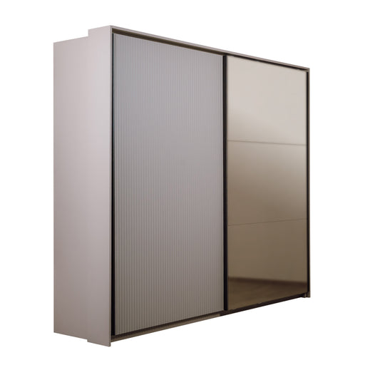 Dulap Destiny, Rama Design, 3 Despartitoare, 3 Bare Haine, 6 Polite, 5 Sertare, 250 Cm
