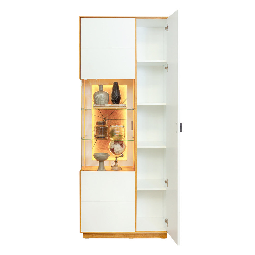 Vitrina 2 Usi Leuna 79 Cm