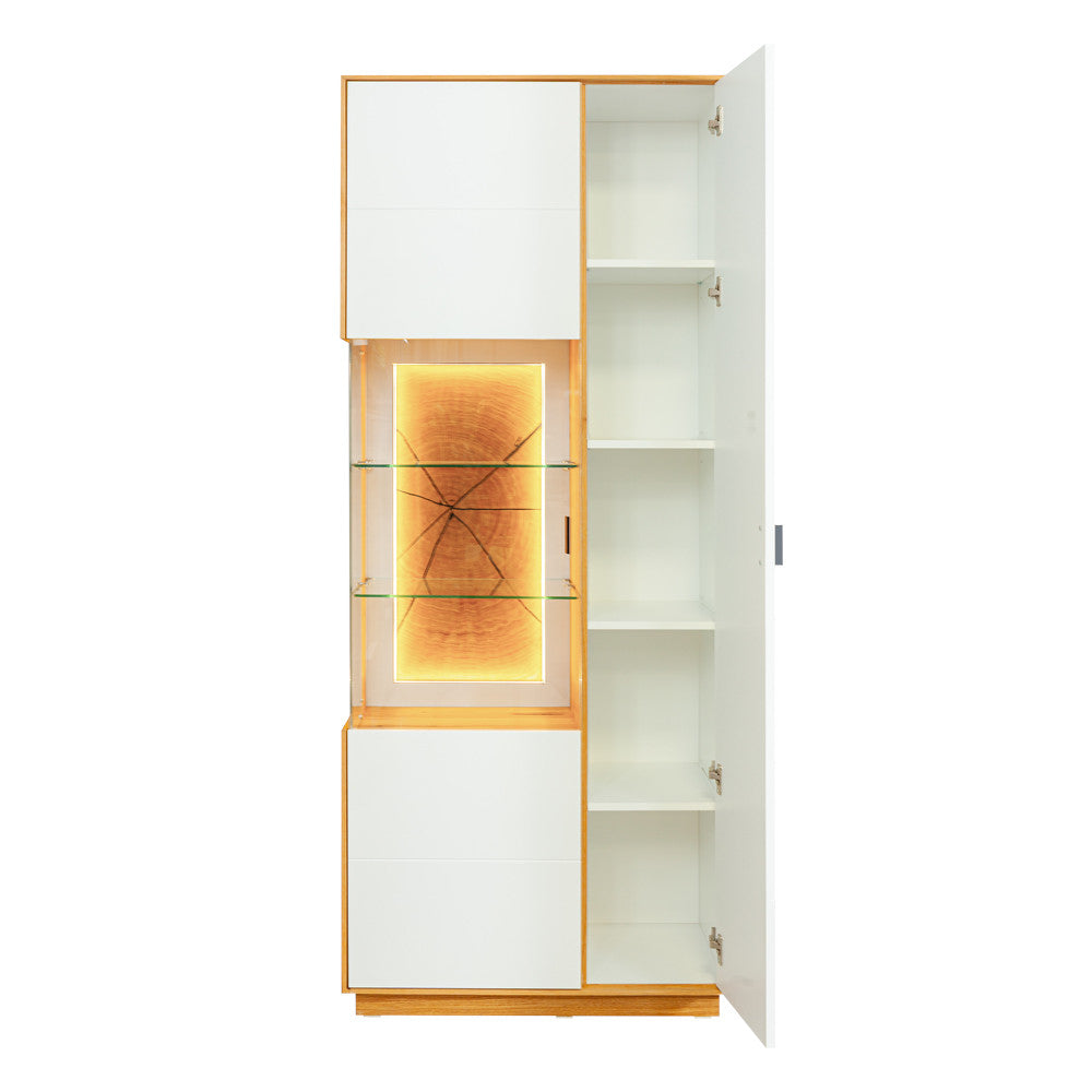 Vitrina 2 Usi Leuna 79 Cm