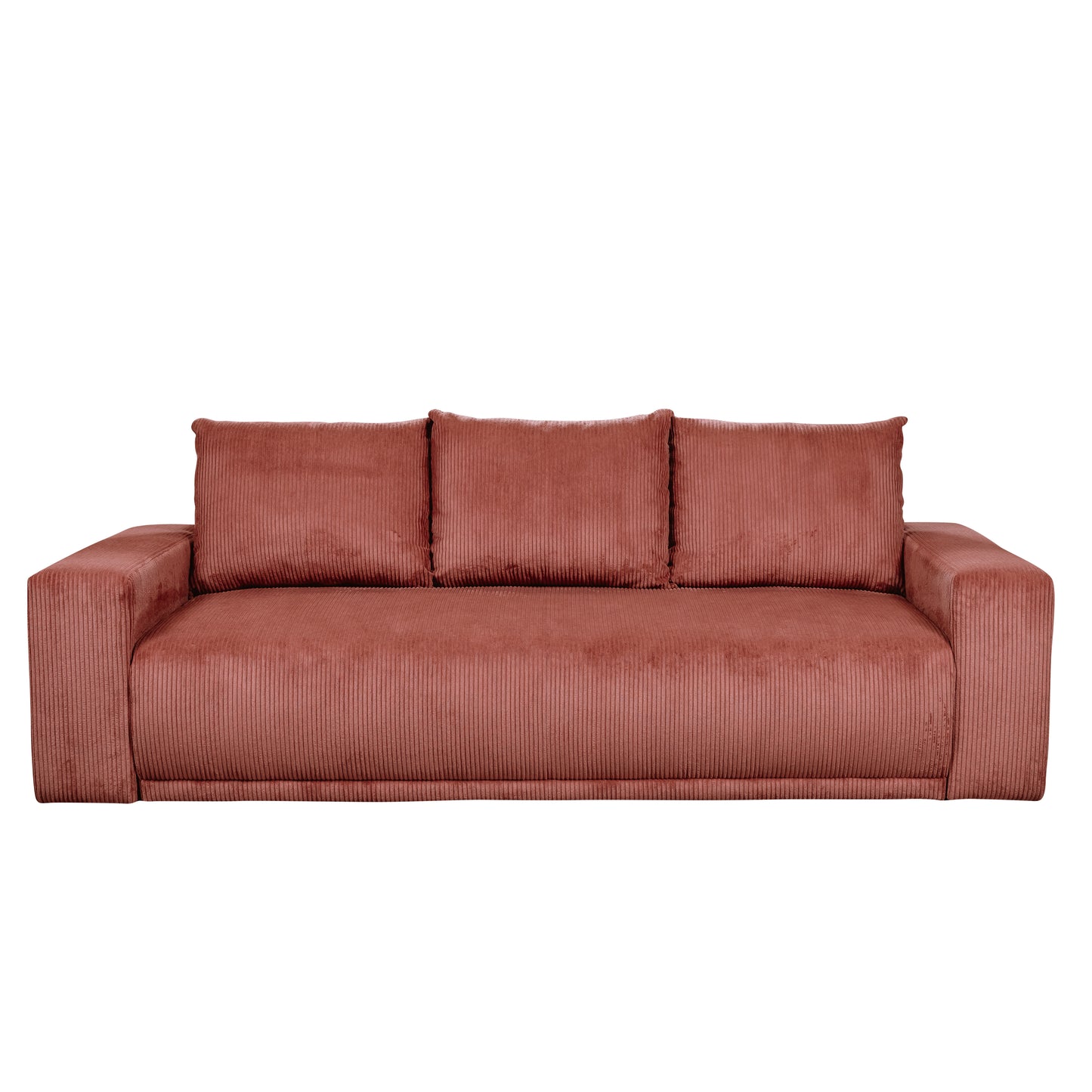 Canapea Extensibila Otis, 3 locuri, Lada Depozitare, Burgundy Deschis