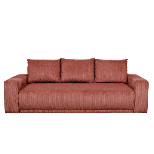 Canapea Extensibila Otis, 3 locuri, Lada Depozitare, Burgundy Deschis