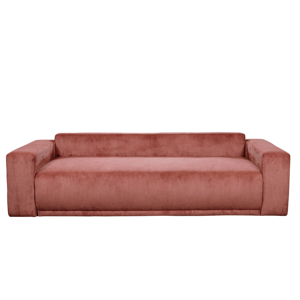 Canapea Extensibila Otis, 3 locuri, Lada Depozitare, Burgundy Deschis