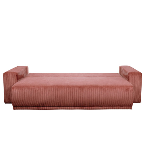 Canapea Extensibila Otis, 3 locuri, Lada Depozitare, Burgundy Deschis