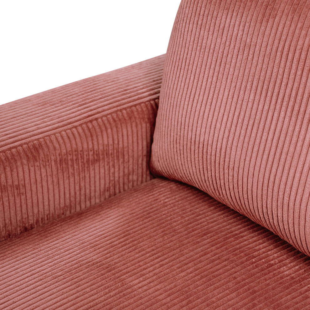 Canapea Extensibila Otis, 3 locuri, Lada Depozitare, Burgundy Deschis