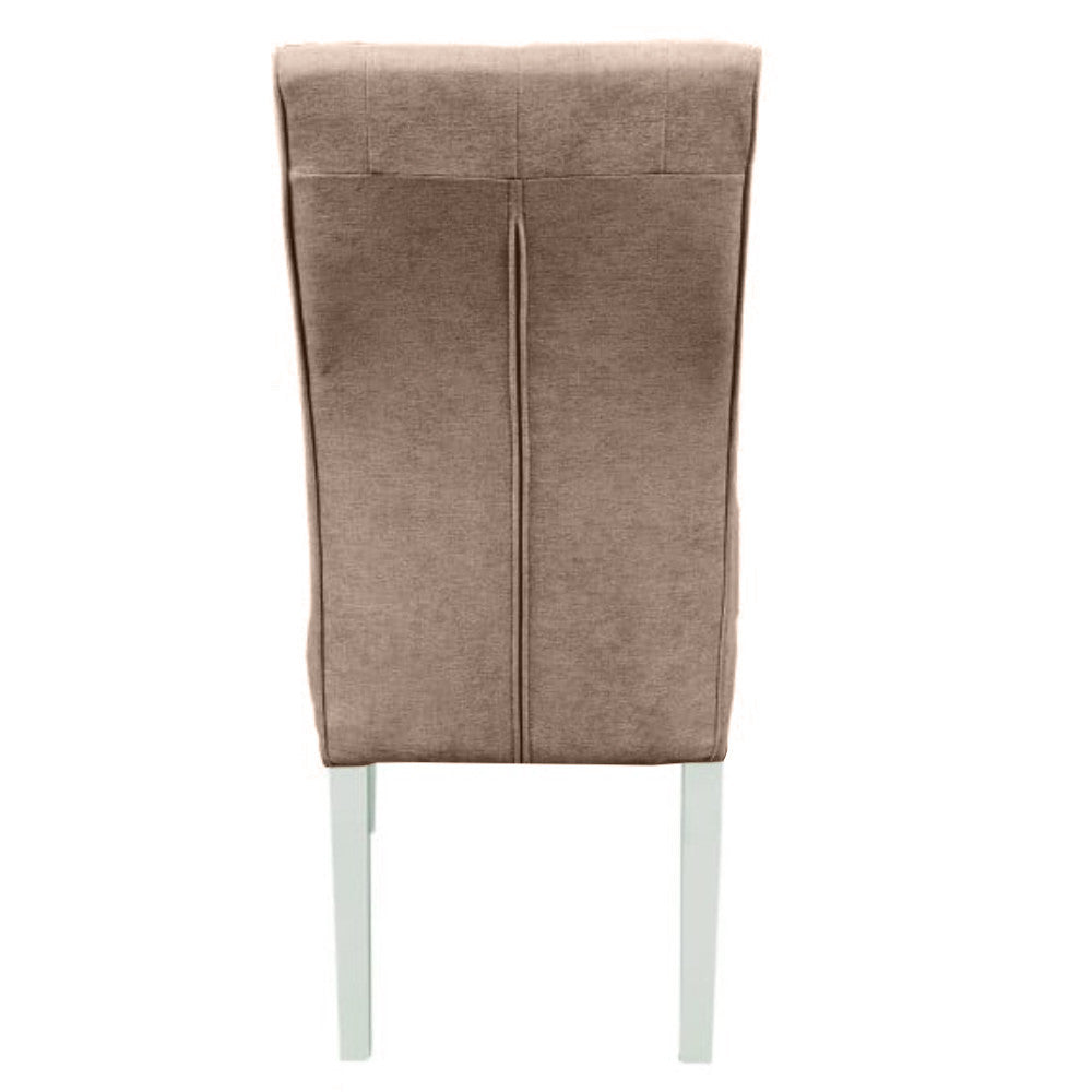 Scaun Casablanca, Bej, Finisaj Crem, 44 x 62 x 99.5 cm