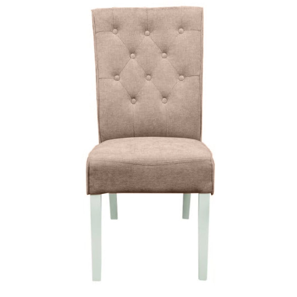 Scaun Casablanca, Bej, Finisaj Crem, 44 x 62 x 99.5 cm