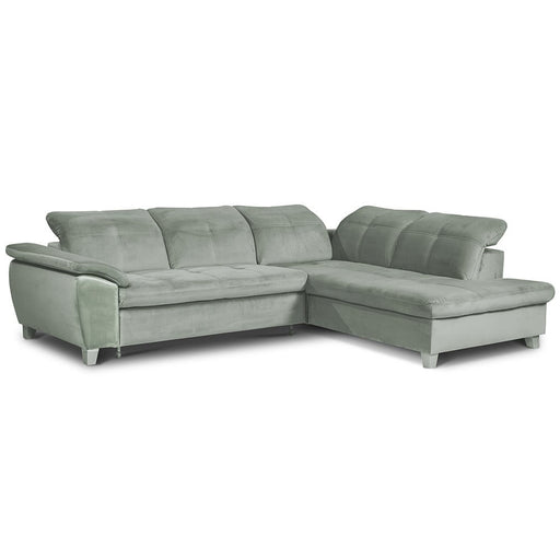 Coltar Extensibil Cu Otoman Mic 5 Locuri, Tetiere Reglabile, 280 Cm