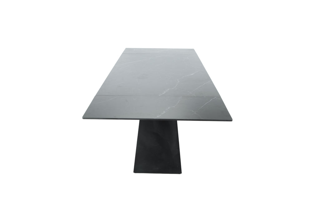 Masa Extensibila Oxidium Negru, 160/240 x 90 x 77 Cm