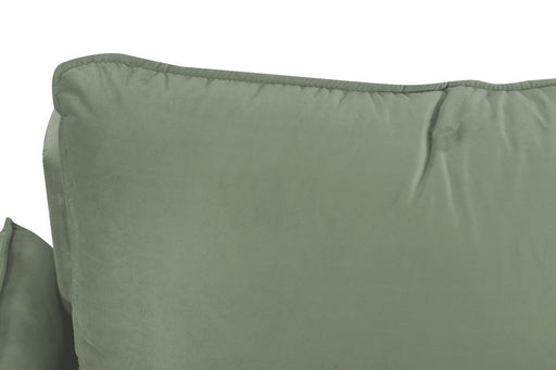 Coltar Extensibil Vida Interschimbabil Stanga/Dreapta, 5 Locuri, Lada Depozitare, Verde, 256 Cm