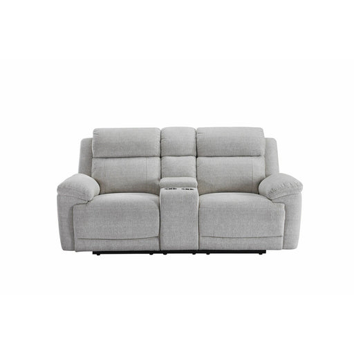 Canapea Herra 2 Locuri Cu Recliner Electric Si Bar, Bej, 201 Cm