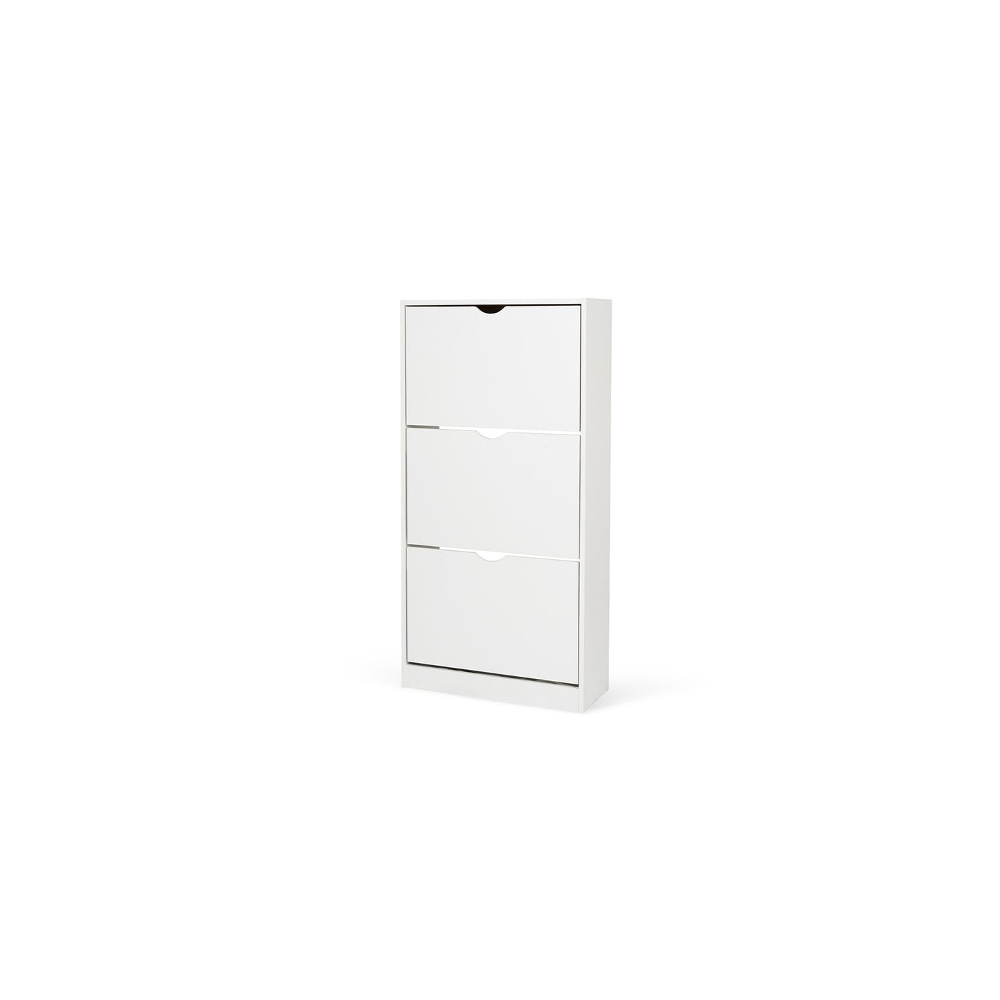Pantofar 3 Usi Corso Alb, 60 Cm