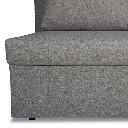 Coltar Extensibil Cu Lada, Blue Interschimbabil Stanga/Dreapta, Gri Inchis Arte 84A, 220 X 80 X 155 Cm