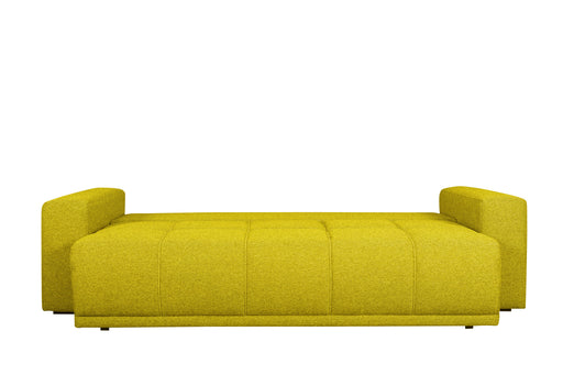 Canapea Extensibila Green, 3 locuri, Lada Depozitare, Galben, Otusso 14, 240 Cm