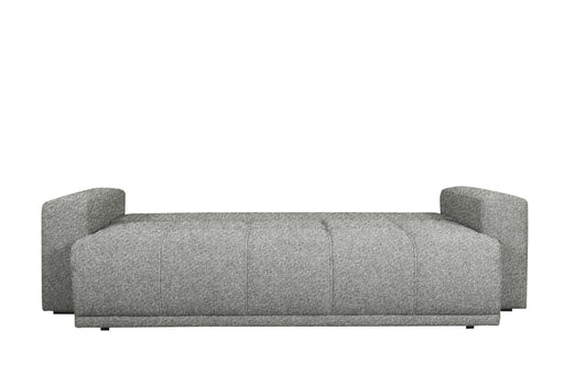 Canapea Extensibila Green, 3 locuri, Lada Depozitare, Gri, Forli Flax, 240 Cm