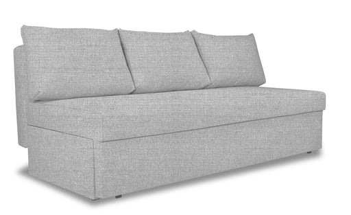Canapea Extensibila Blue, Cu Lada Depozitare, 3 Locuri, Gri Deschis, Luis 83, 191 Cm