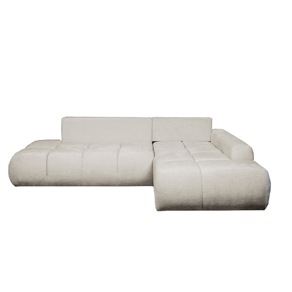 Coltar Extensibil Dreapta Luna, Lada Depozitare, 5 Locuri, Onyx Pearl, 270 Cm