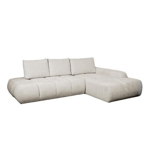 Coltar Extensibil Dreapta Luna, Lada Depozitare, 5 Locuri, Onyx Pearl, 270 Cm