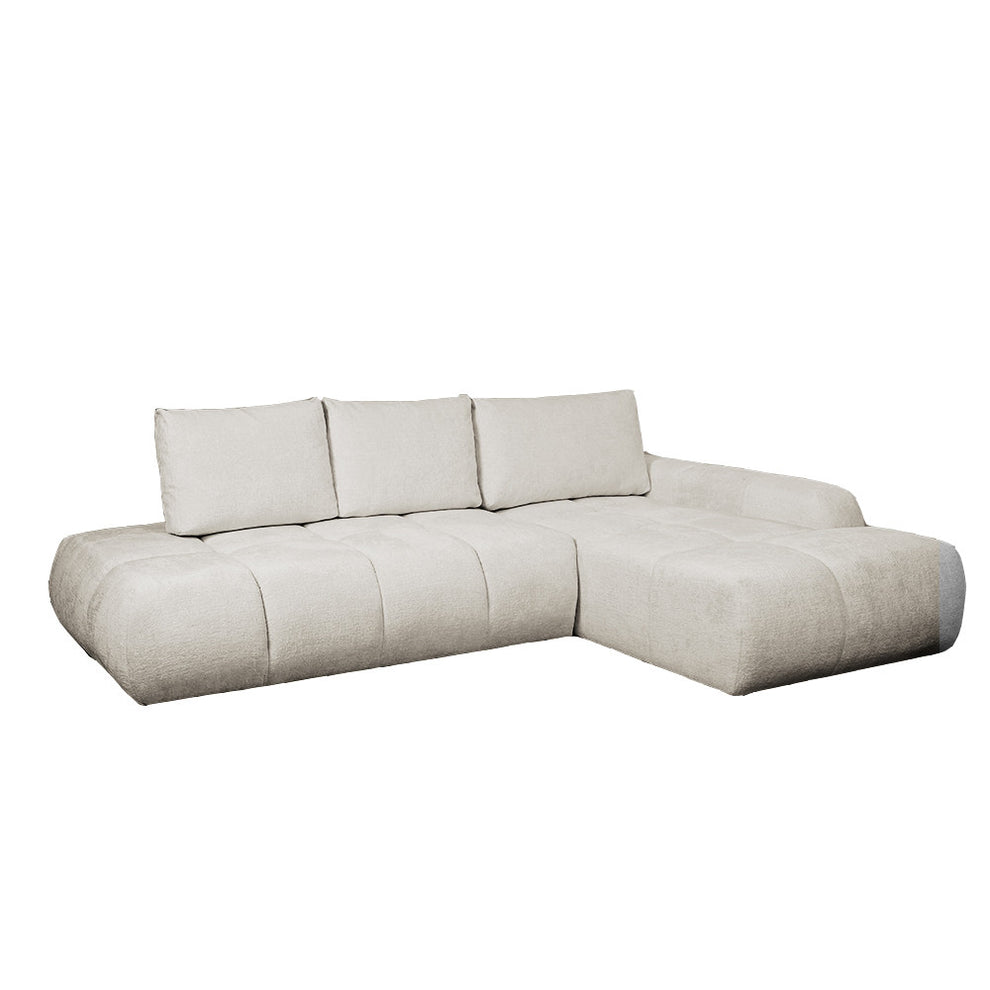 Coltar Extensibil Dreapta Luna, Lada Depozitare, 5 Locuri, Onyx Pearl, 270 Cm