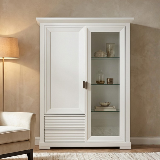 Comoda Bar Verona Bianco Alb, 112.1 Cm