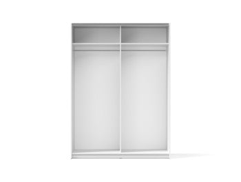 Dulap Cu 2 Usi Culisante Meteora, Alb Platinium, 150 Cm