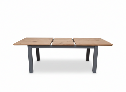 Masa Extensibila Alpina Graphit Matt, Vopsit Gri, Furniruit, 160/215 x 90 x 77 Cm
