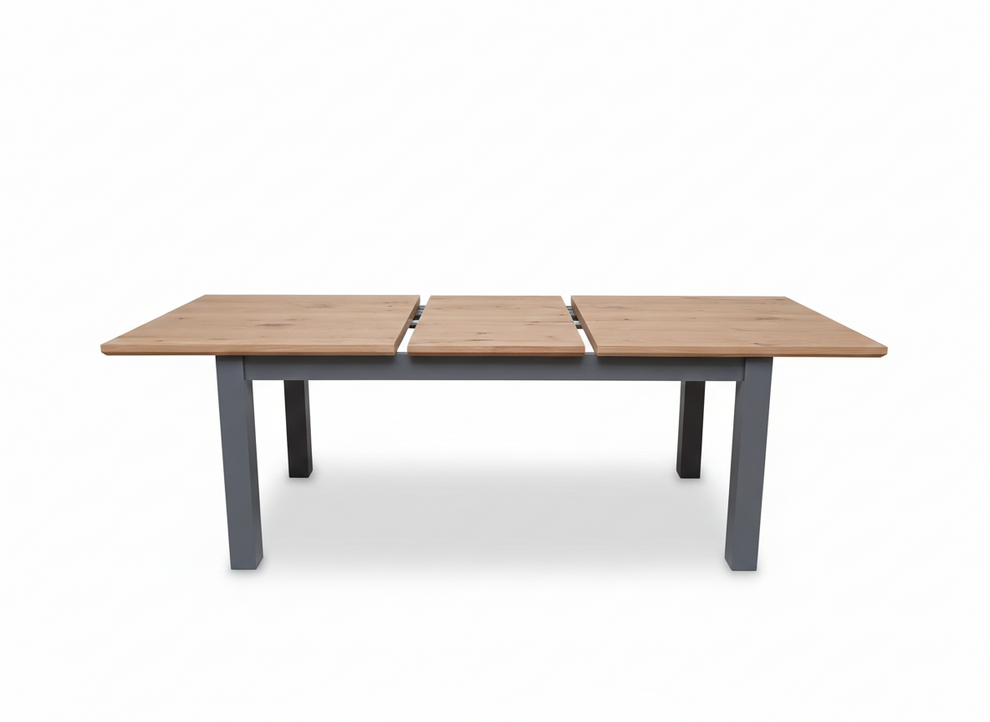 Masa Extensibila Alpina Graphit Matt, Vopsit Gri, Furniruit, 160/215 x 90 x 77 Cm