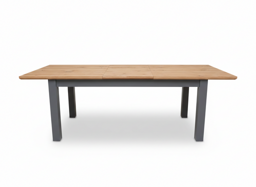 Masa Extensibila Alpina Graphit Matt, Vopsit Gri, Furniruit, 160/215 x 90 x 77 Cm