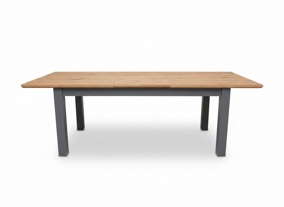 Masa Extensibila Alpina Graphit Matt, Vopsit Gri, Furniruit, 160/215 x 90 x 77 Cm