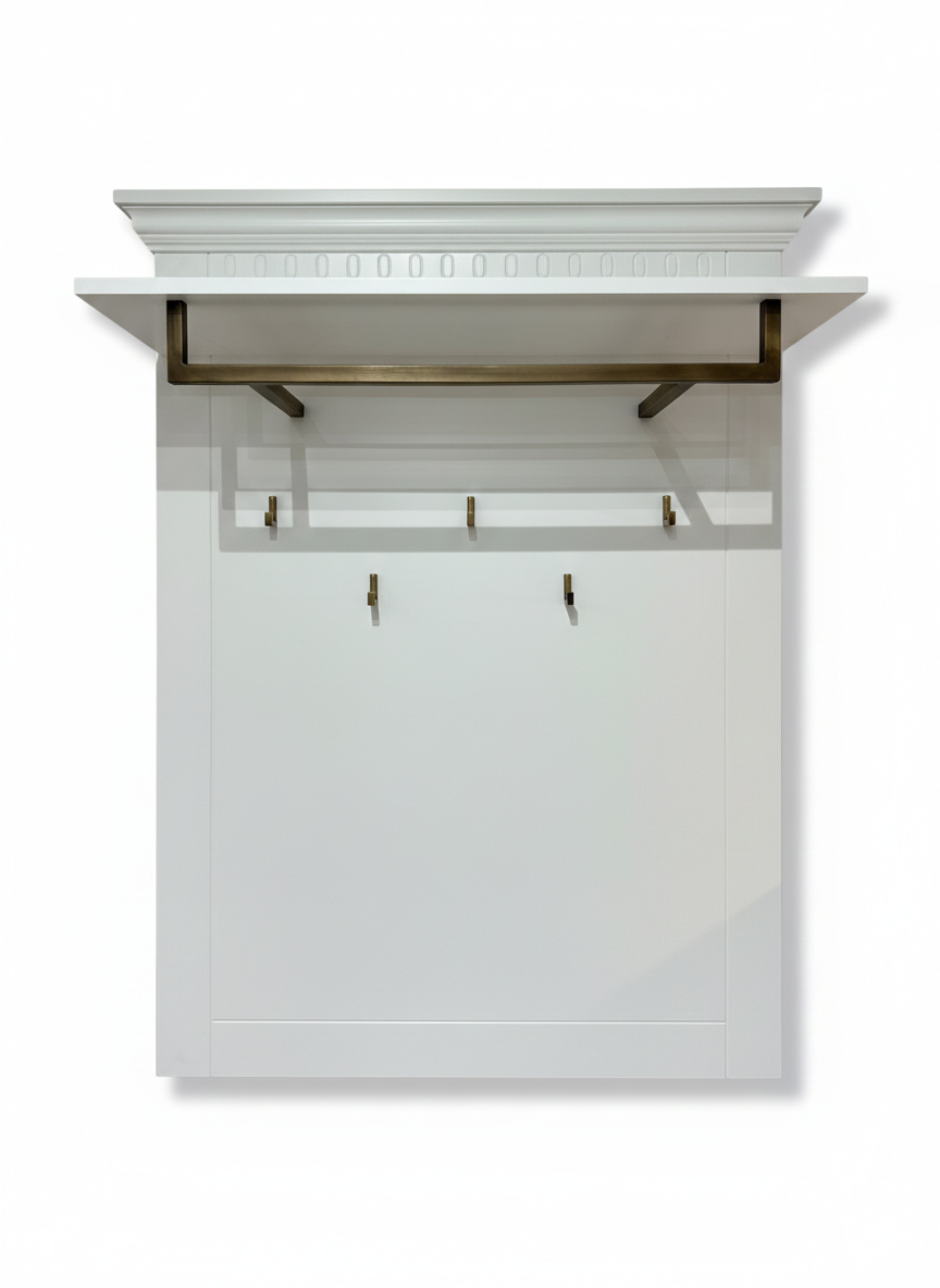 Cuier Saint Tropez Alb, Vopsit, 100 Cm