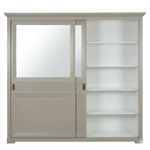 Set Dormitor Verona Kashmir, Pat Cu Dimensiune saltea 160 X 200 Cm, 2 Noptiere Si Dulap