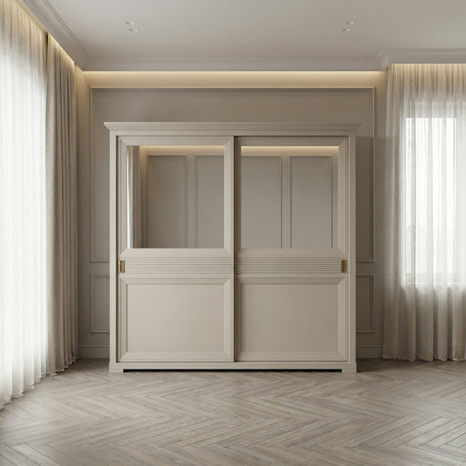 Dulap Dormitor cu 2 usi culisante Verona Kashmir, 219 Cm