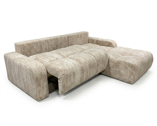 Coltar Extensibil Dreapta Kyoto, Lada Depozitare, 5 Locuri, ONYX 3 LINEN, 246 Cm
