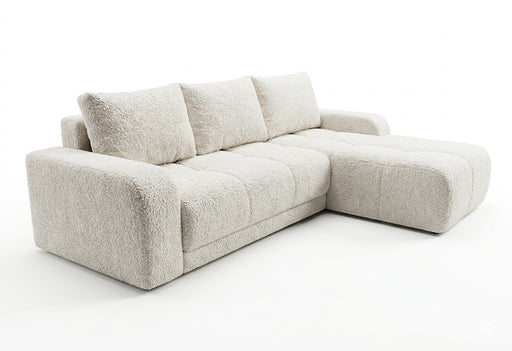 Coltar Extensibil Dreapta Kyoto, Lada Depozitare, 5 Locuri,  Onyx 2 Pearl, 246 Cm