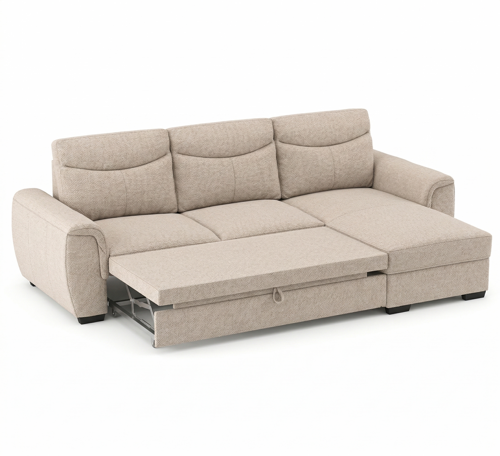 Coltar Extensibil Cu Insula Amalfi, Interschimbabil Stanga/Dreapta, Crown 02, 236 Cm