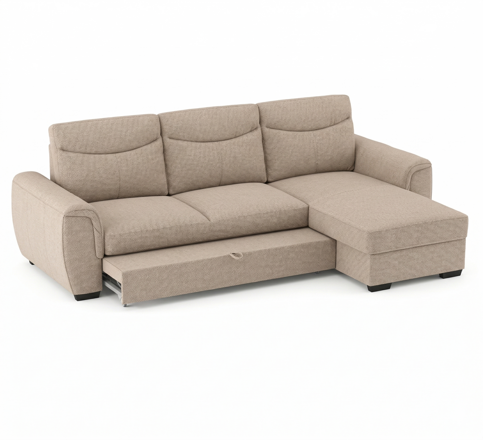 Coltar Extensibil Cu Insula Amalfi, Interschimbabil Stanga/Dreapta, Crown 02, 236 Cm