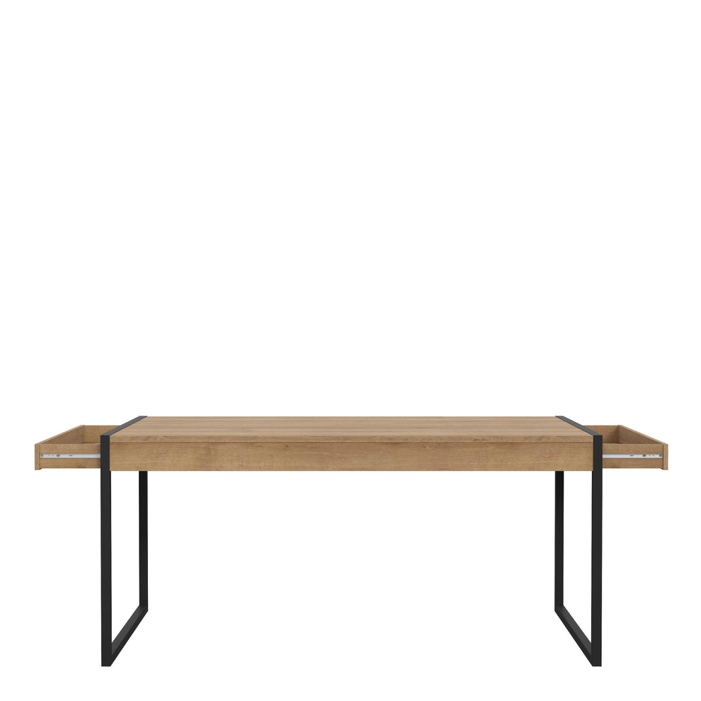 Masa High Rock, Fixa, Stejar Riviera, 166 x 90.2 x 76.9 Cm