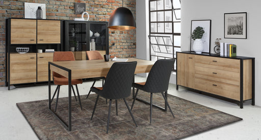 Masa High Rock, Fixa, Stejar Riviera, 166 x 90.2 x 76.9 Cm